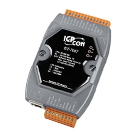 Icp Das 8 points of Power Relay Output ET-7067